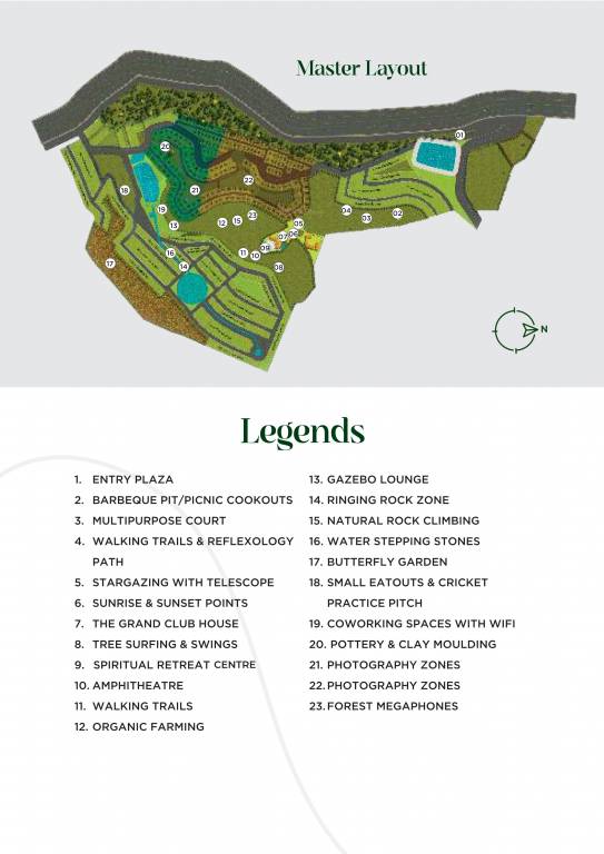  earth county Layout Plan