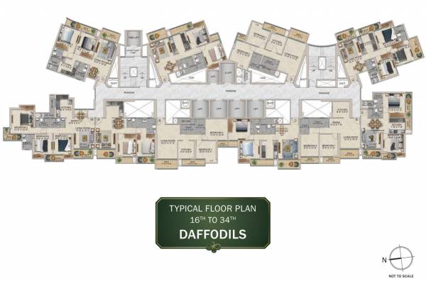  mahavir-spring Cluster Plan