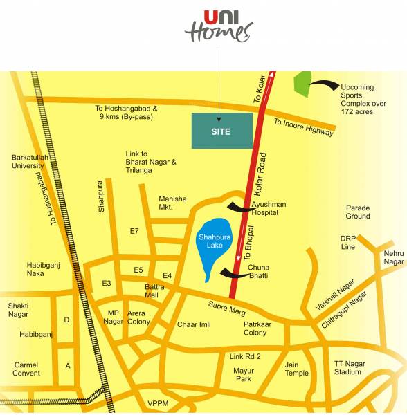 Location Plan unihomes Location Plan