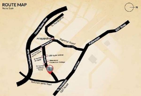  prasanthi-nagar Location Plan