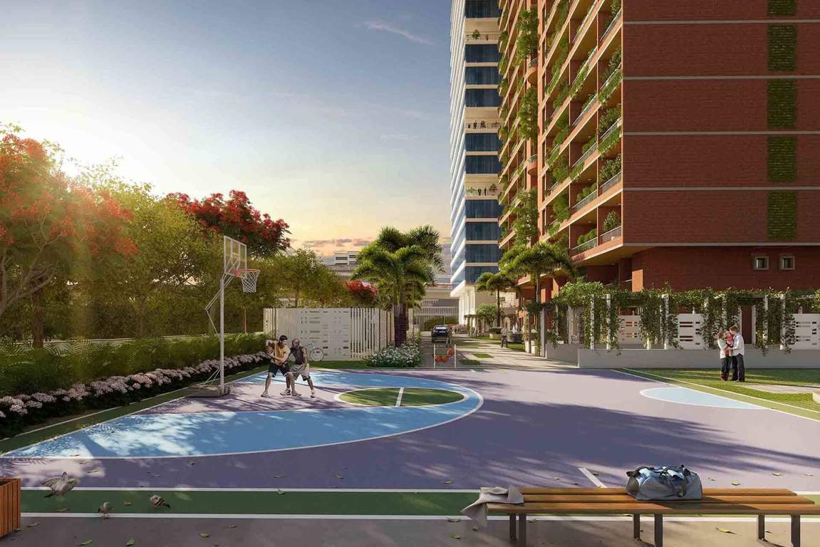  one hyderabad residential Football Field