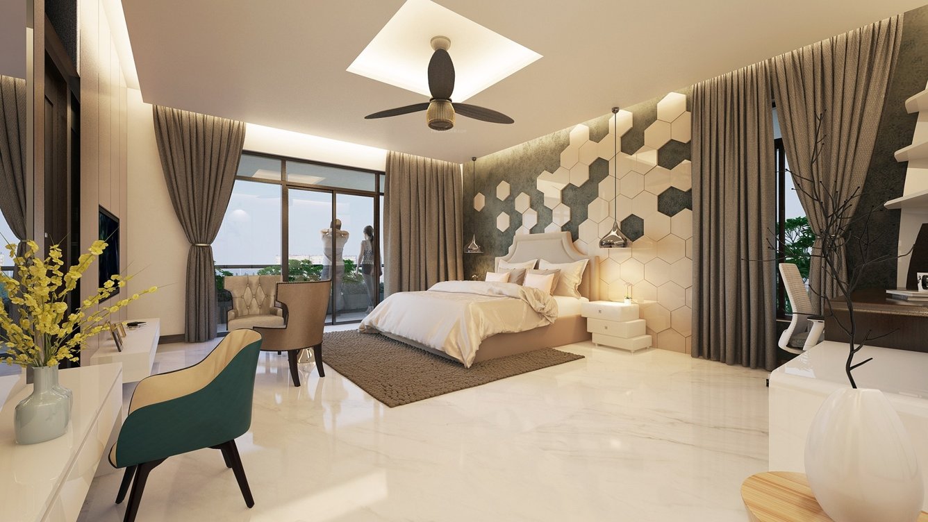  one hyderabad residential Bedroom