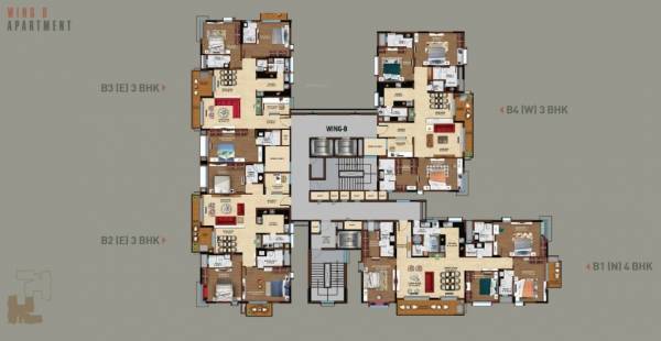  ambience-downtown Cluster Plan