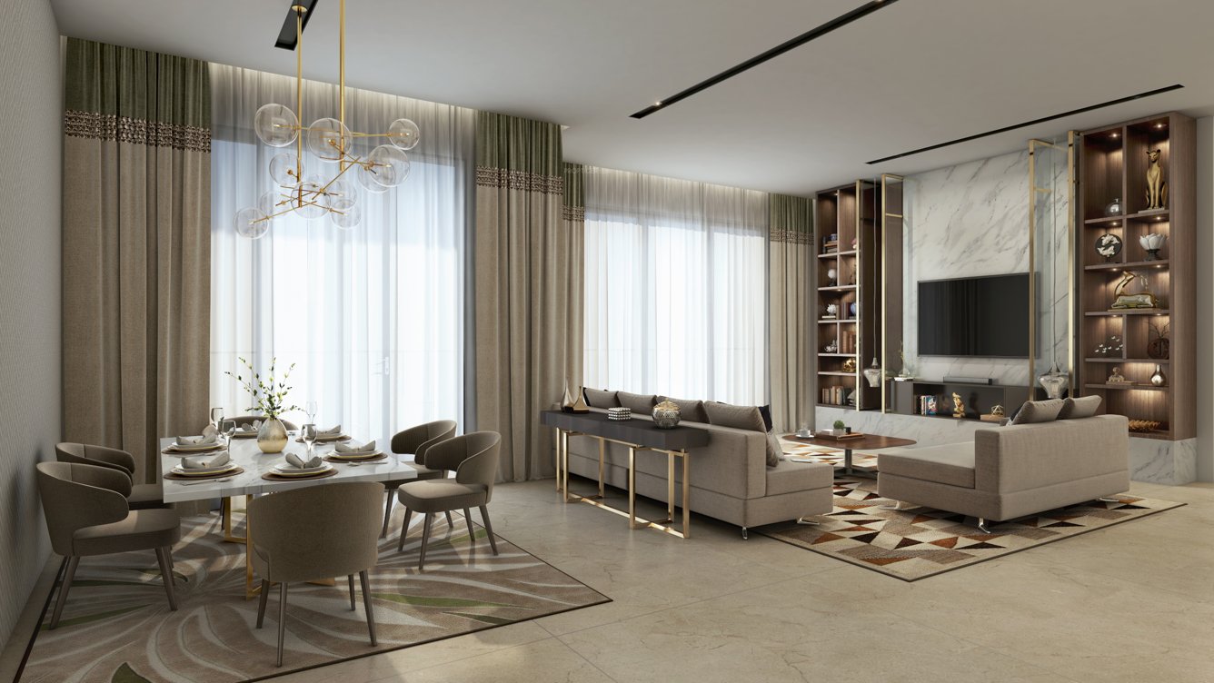  ambience downtown Living Area