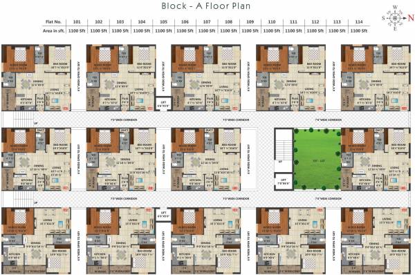  sri-ayyappa-sairam-residency Cluster Plan