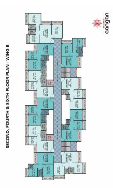  shashwat-aangan-building-wing-a-and-c Cluster Plan