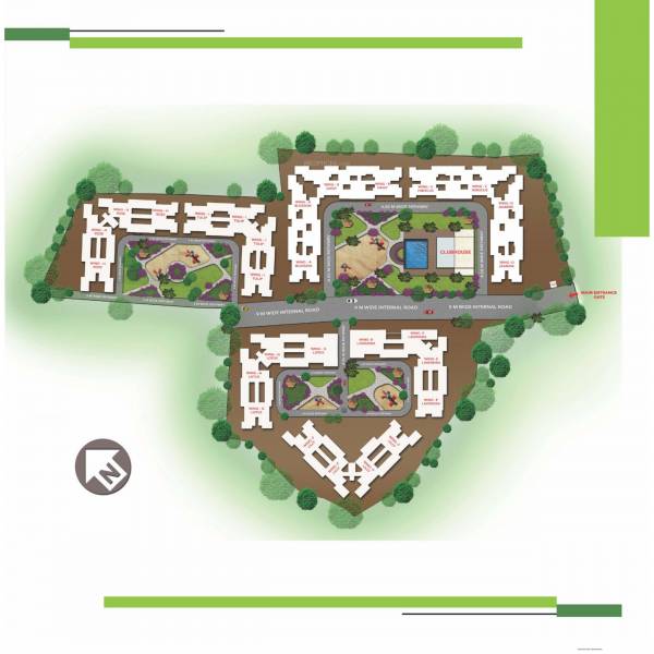  the-green-orchid Layout Plan