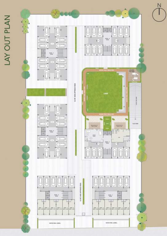  greens Layout Plan