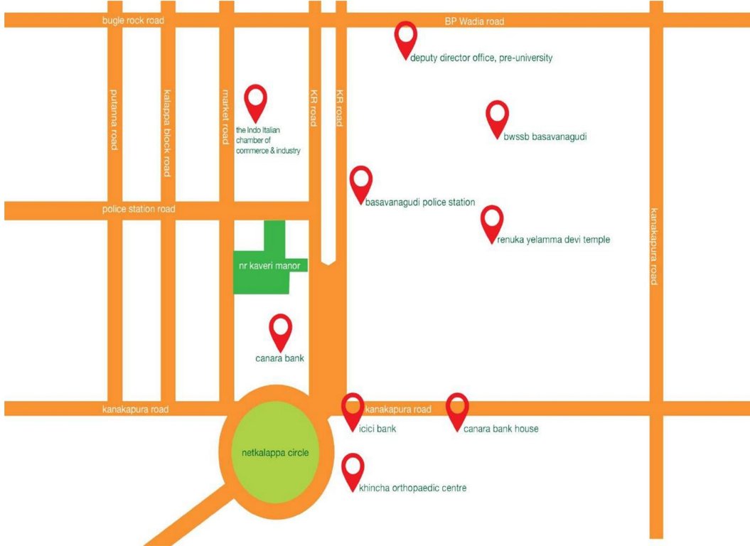  kaveri manor Location Plan