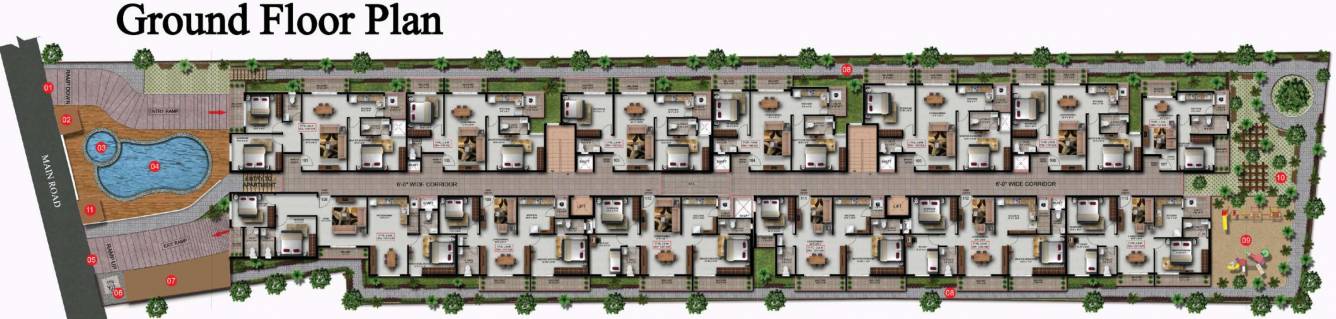  paradise Cluster Plan