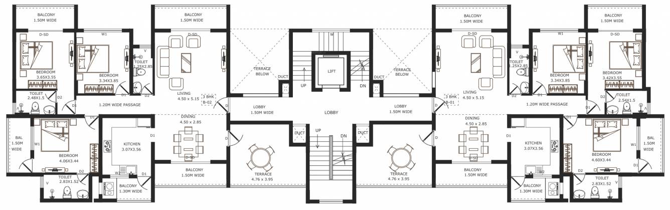  symphony Cluster Plan