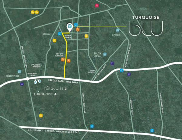  turquoise-blu Location Plan