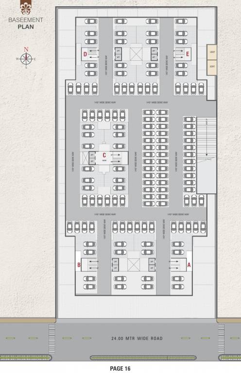  samanvay skyview Cluster Plan