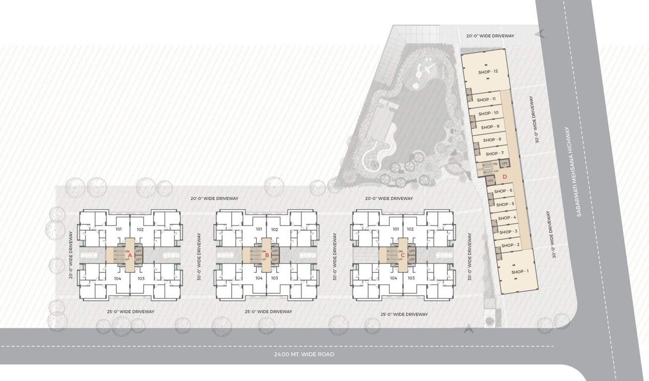  nirman satva Cluster Plan