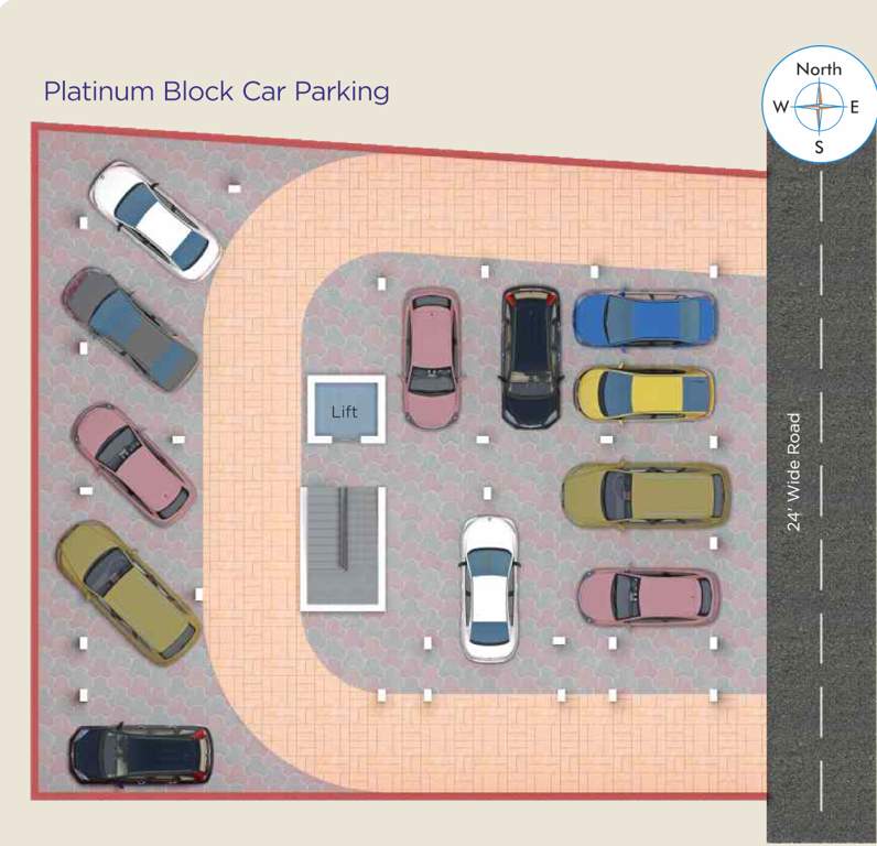  flora diamond Cluster Plan