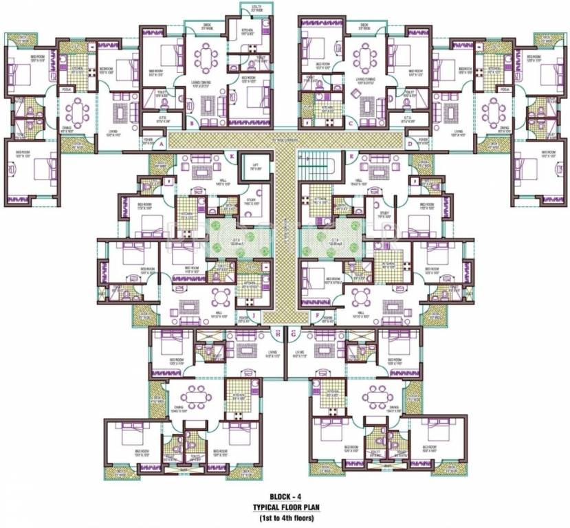 Images for Cluster Plan of Vasavi Housing Majestica