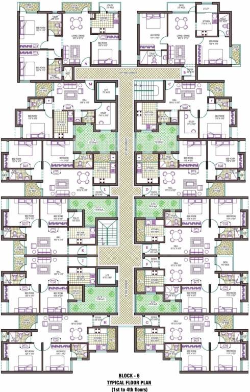 Images for Cluster Plan of Vasavi Housing Majestica