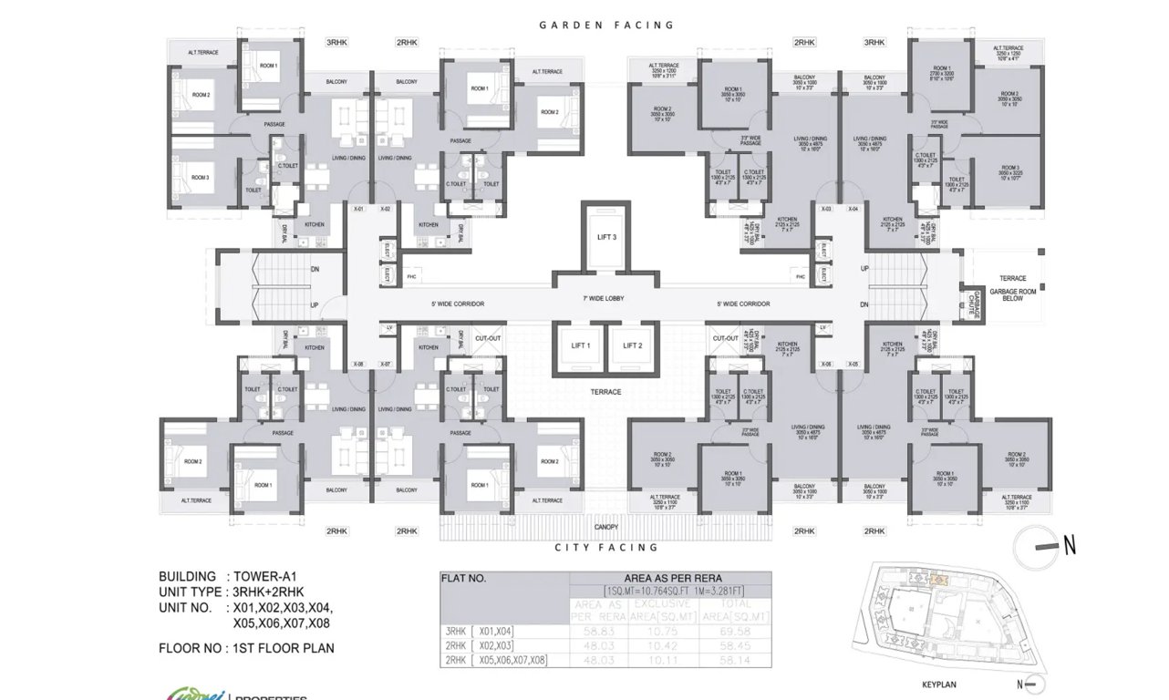 forest grove at godrej park greens Cluster Plan