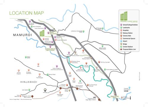 Location Plan forest-grove-at-godrej-park-greens Location Plan