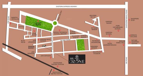  ozone Location Plan