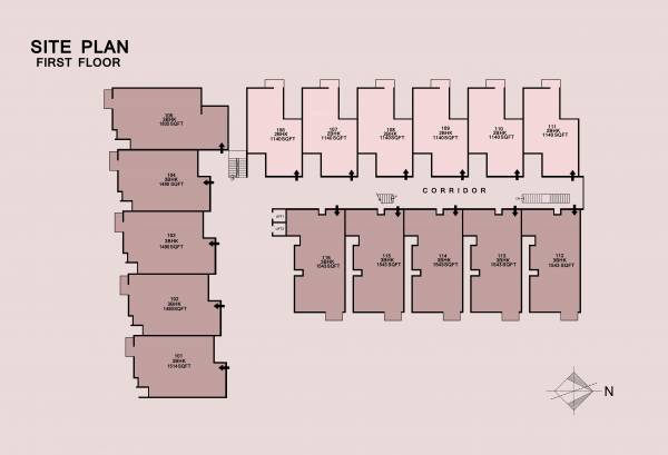  rainbow-haven Cluster Plan for 1st Floor
