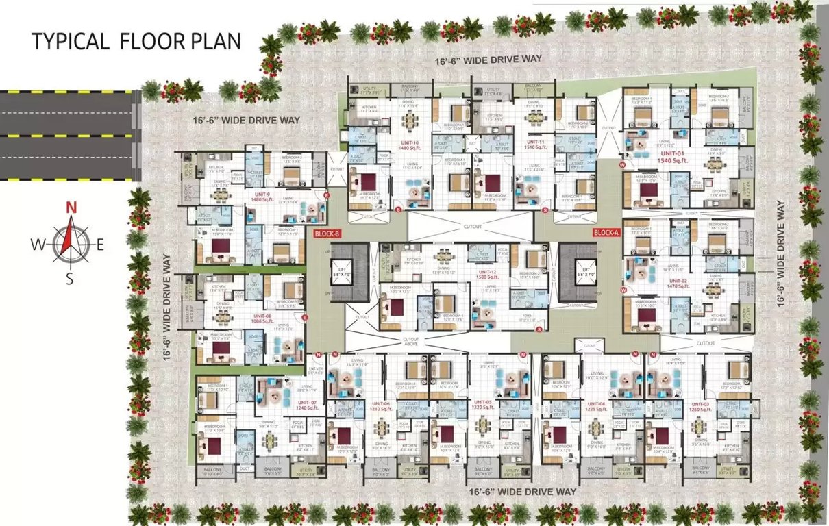  urban crest Layout Plan