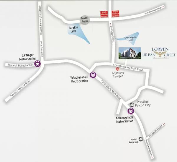  urban-crest Location Plan