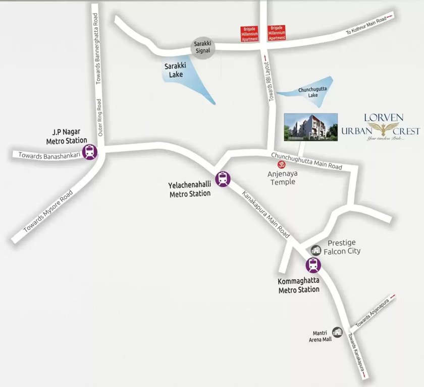  urban crest Location Plan