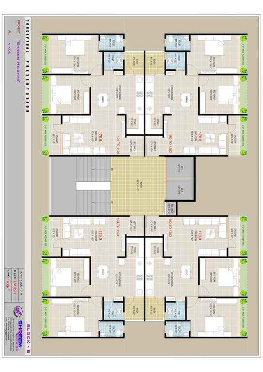 shreem heights Cluster Plan