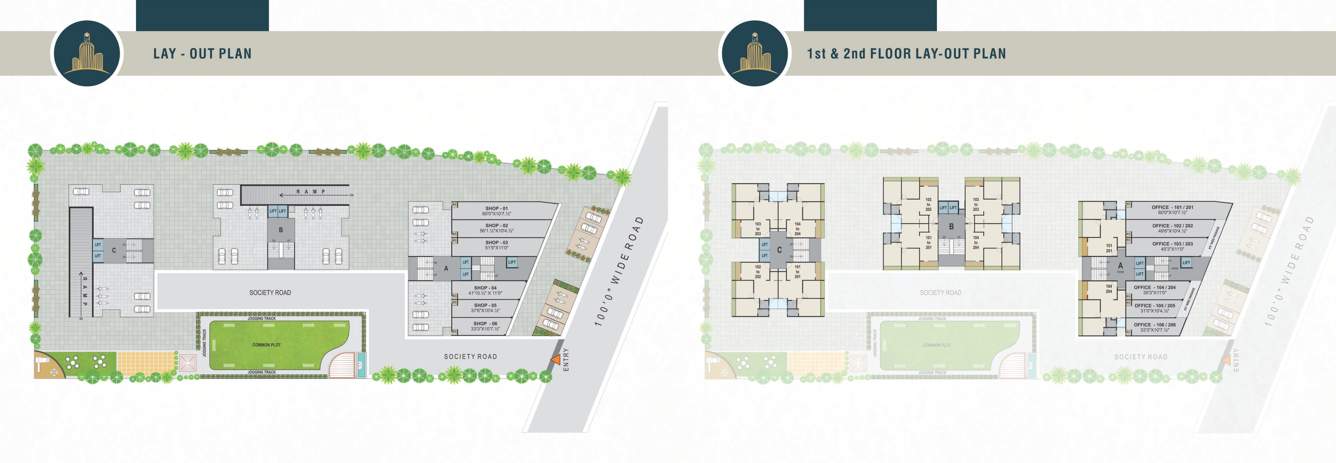  shreem heights Cluster Plan
