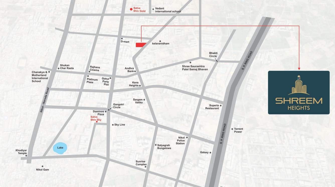  shreem heights Location Plan