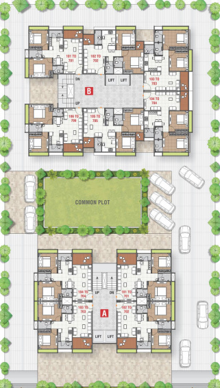  heights Cluster Plan
