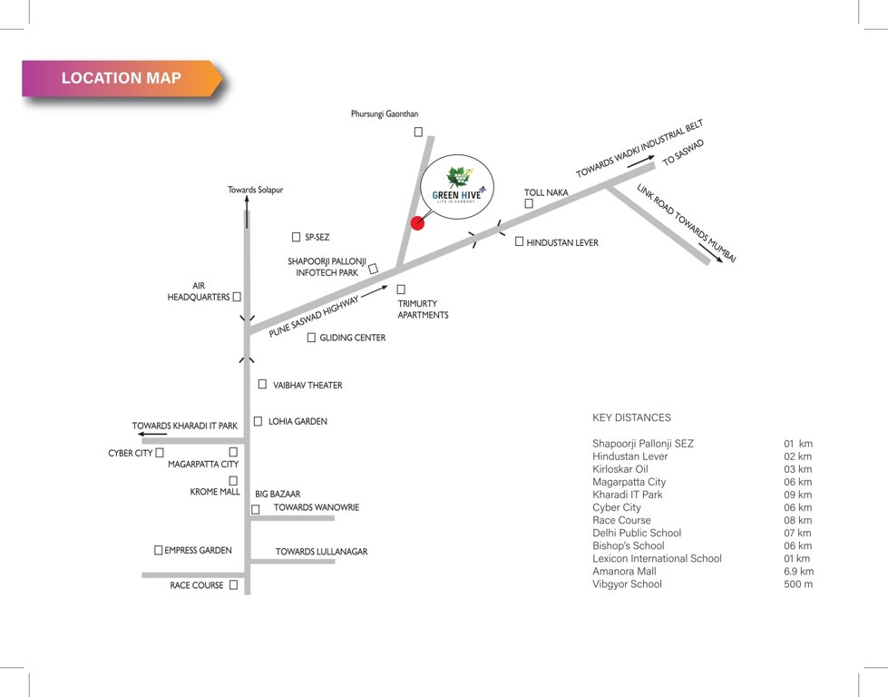  green hive Location Plan