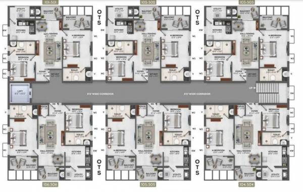 Cluster Plan nana-nani-homes-phase-vi Cluster Plan