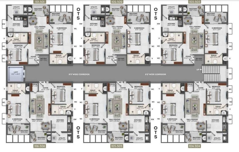  nana nani homes phase vi Cluster Plan