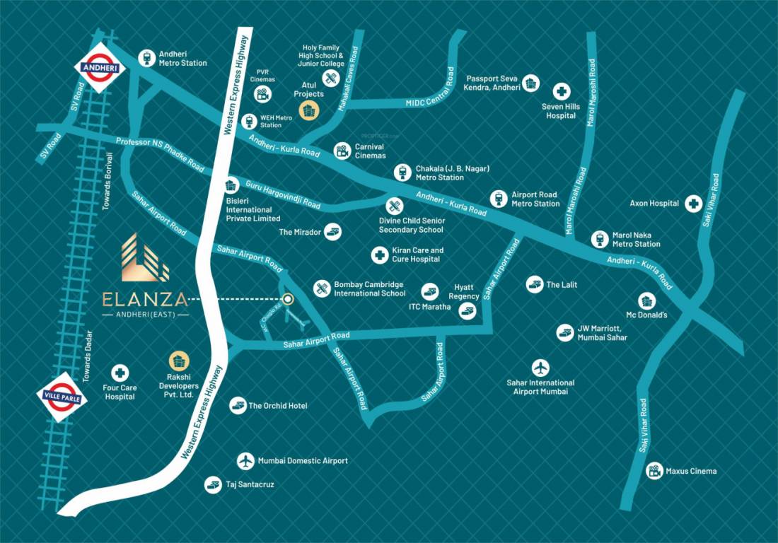  elanza Location Plan