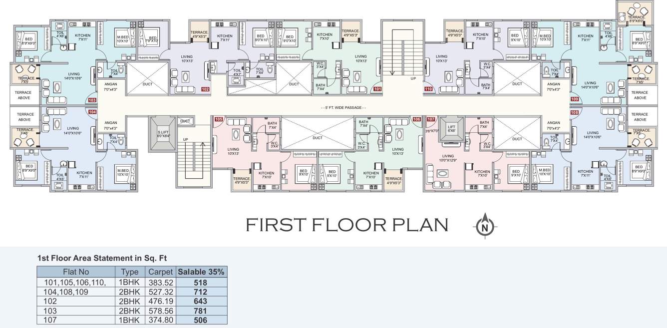  akshara platinum Cluster Plan