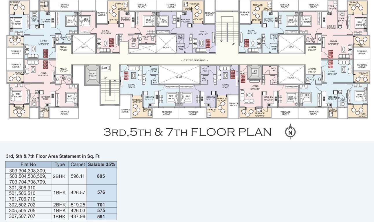  akshara platinum Cluster Plan