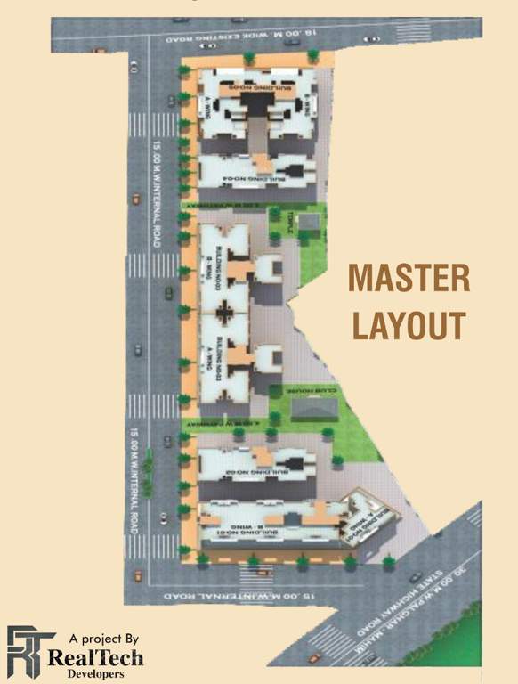  paramount enclave Layout Plan