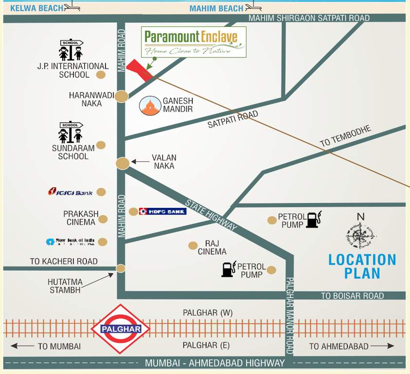  paramount enclave Location Plan