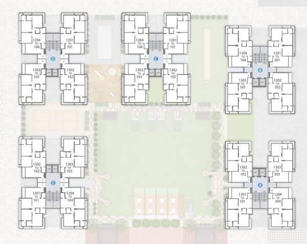  serenity-sky Cluster Plan