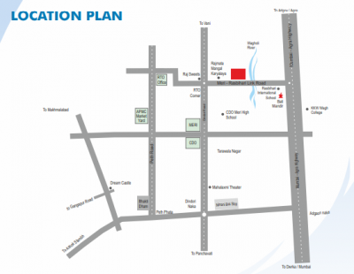  krishna-pranit-apartment Location Plan