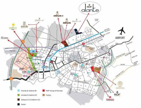  alante Location Plan