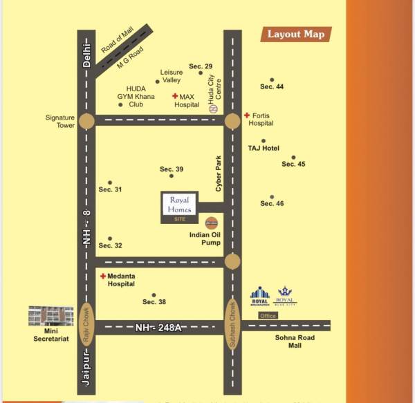  royal-homes Location Plan