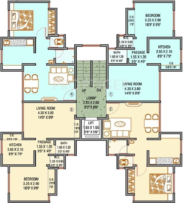 Images for Cluster Plan of Raunak Unnathi Woods