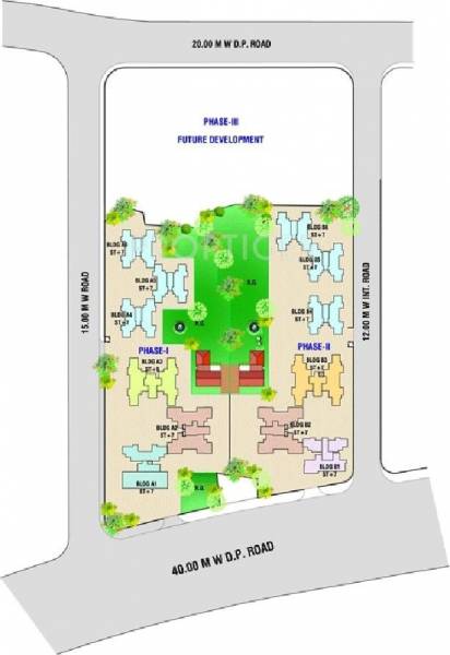Images for Layout Plan of Raunak Unnathi Woods