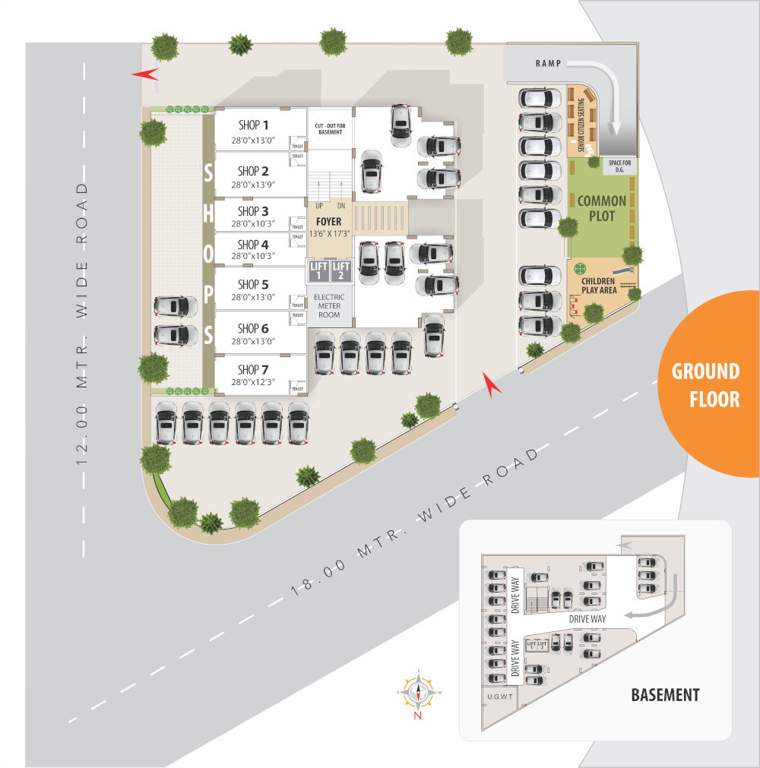  swasthi Cluster Plan for ground Floor