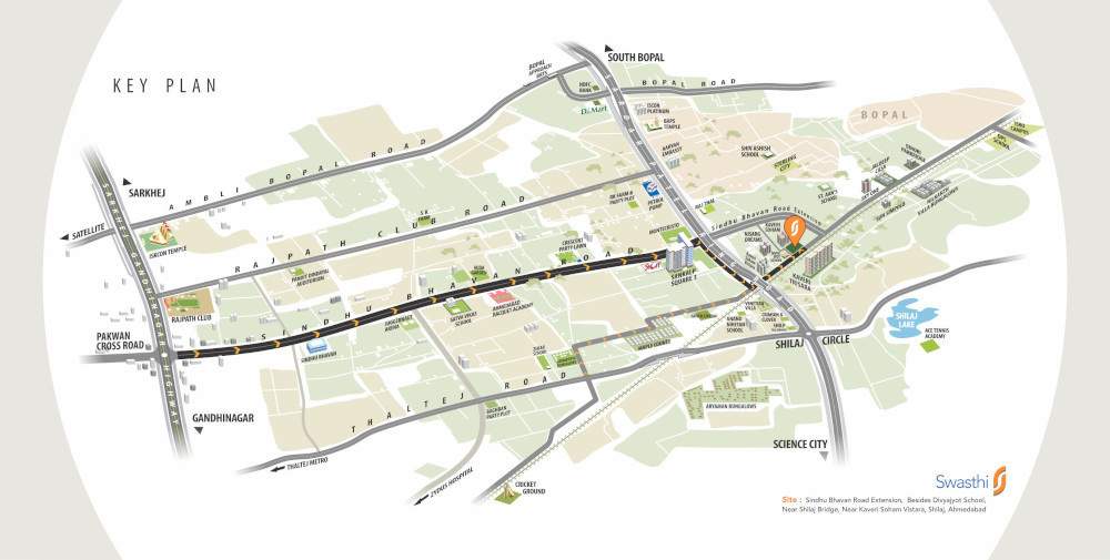  swasthi Location Plan