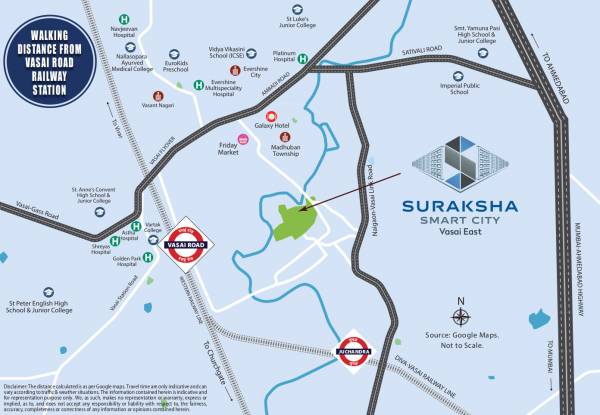  suraksha-smart-city-phase-i Location Plan