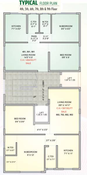  jay-shital-chsl Typical Cluster Plan